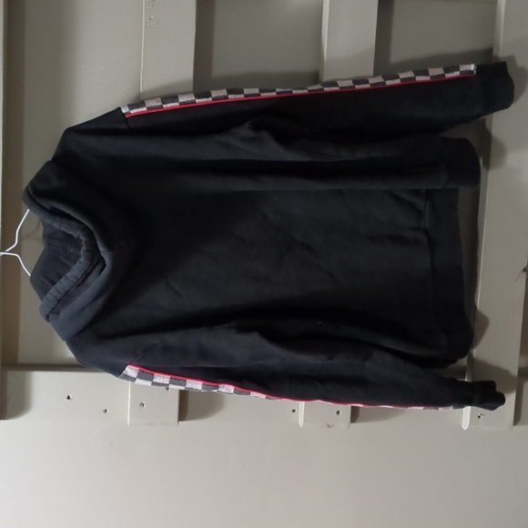 Fila Linea Italia Pullover Hoodie with Checkered Sleeves - Picture 6 of 6